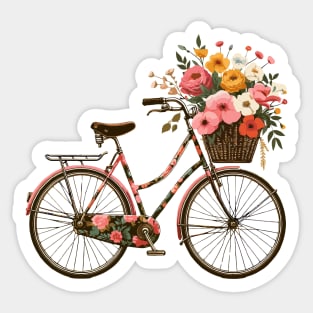 Retro Vintage Bike Sticker